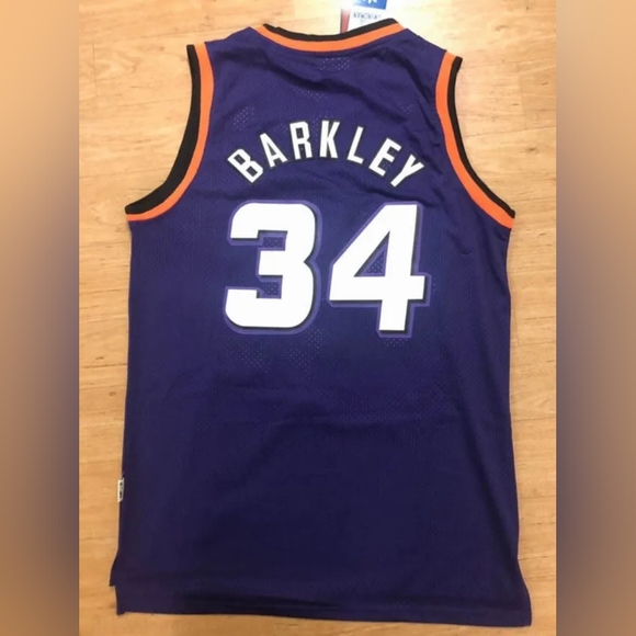 New w/ Tags Phoenix Suns Charles Barkley Throwback Jersey Multiple Sizes - Picture 2 of 4